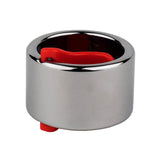 Black Mountain BMST50/M slide ring, 50gr wolfraamstaal met veerbelaste gripclip REGULIER 22mm