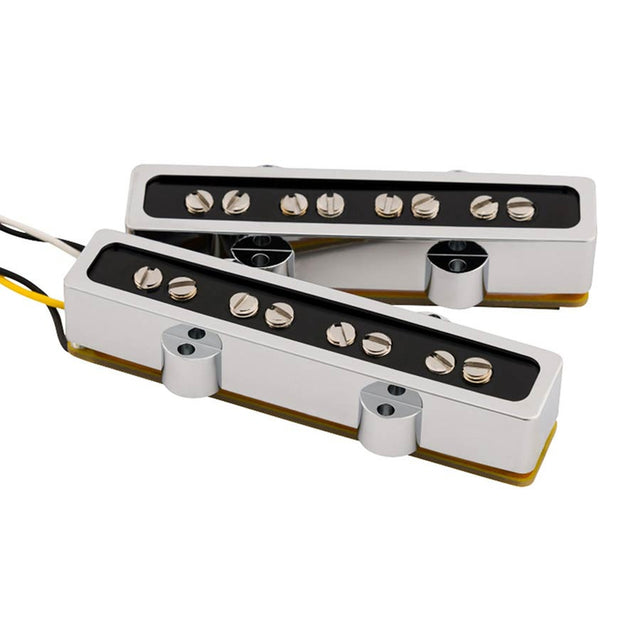Fender 992376000 cobalt chrome Jazz Bass pickup set