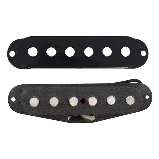 Gotoh GPU-STCLABBX Classic Alpha Single Coil ST Pickup - Alnico 5 staafmagneten, brug, zwart