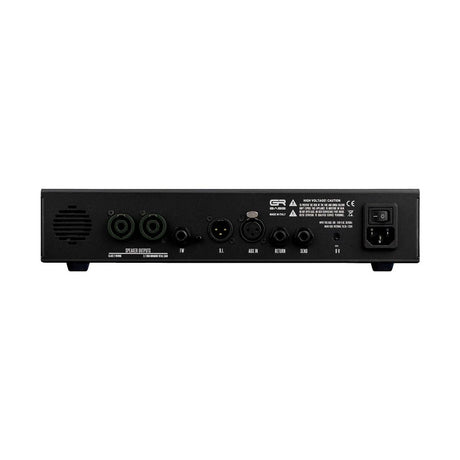 GR Bass GROOVE800 Basversterker Top – 800W, Buispreamp, Class D, DI & FX Loop