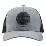 Fender 9122421501 Stratocaster 70th Anniversary Badge Pet – Grijs Heather, One Size