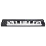 NUX NTK-61 midi keyboard met 61 aanslaggevoelige toetsen, drumpads, faders