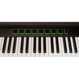 NUX NTK-61 midi keyboard met 61 aanslaggevoelige toetsen, drumpads, faders