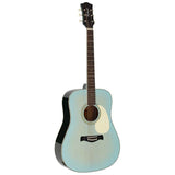 Richwood HSD-55-LB Heritage Series dreadnought akoestische westerngitaar licht blauw