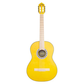 Valencia VC354YW Klassieke gitaar 4/4, sitka spar & mahonie, geel