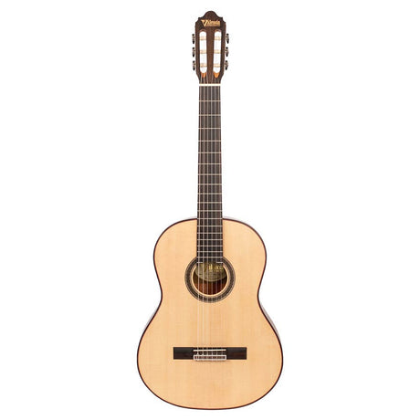Valencia VC704H klassieke gitaar 4/4, hybride hals, solid sitka top, mahonie zij- en achterblad, satin finish