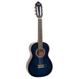 Valencia VC101BUS klassieke gitaar 1/4, linden body, esdoorn fb, hoogglans finish, sunburst blauw