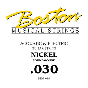 Boston BEN-030 030 snaar, nickel roundwound