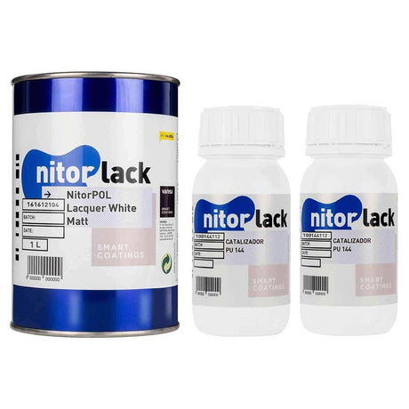 NitorLACK NitorPOL Polyurethaan Lak Wit Mat