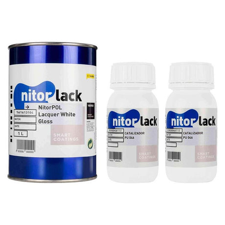 NitorLACK NitorPOL Polyurethaan Lak Wit Hoogglans