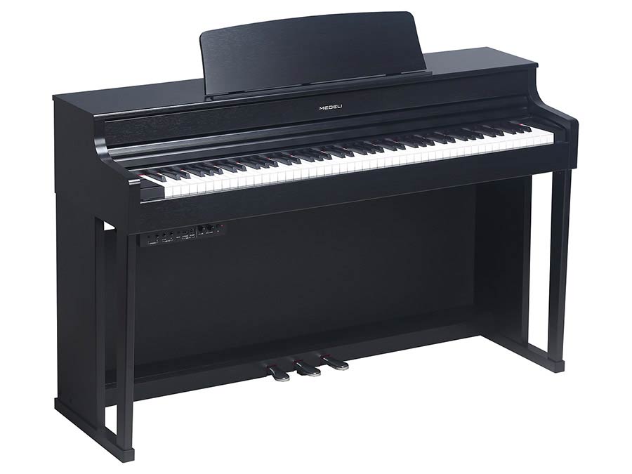Medeli UP405E/BK Forte Series Digitale Piano met Kruk