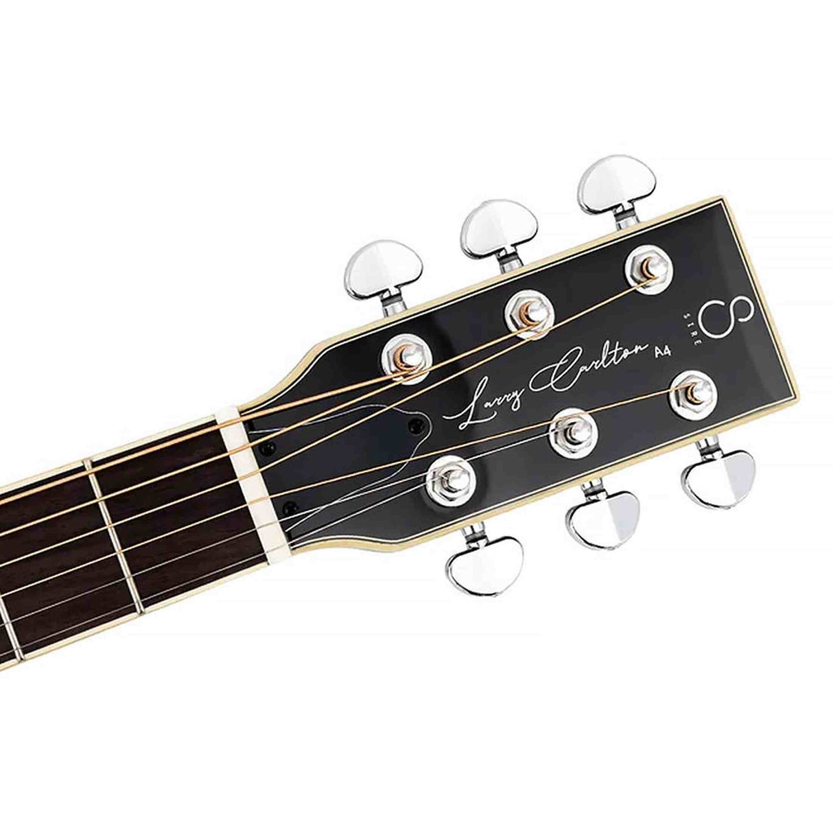 Sire A4PSVS Larry Carlton akoestische parlor gitaar – solid top, SIB elektronica, Vintage Sunburst