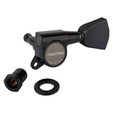 Gotoh GTH13804 SG381 stemmechanieken met 04 knoppen, 3L3R, zwart