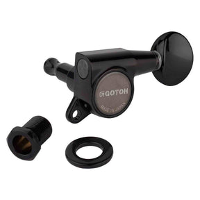 Gotoh GTH13813 SG381 stemmechanieken met 05 knoppen, 6L, zwart