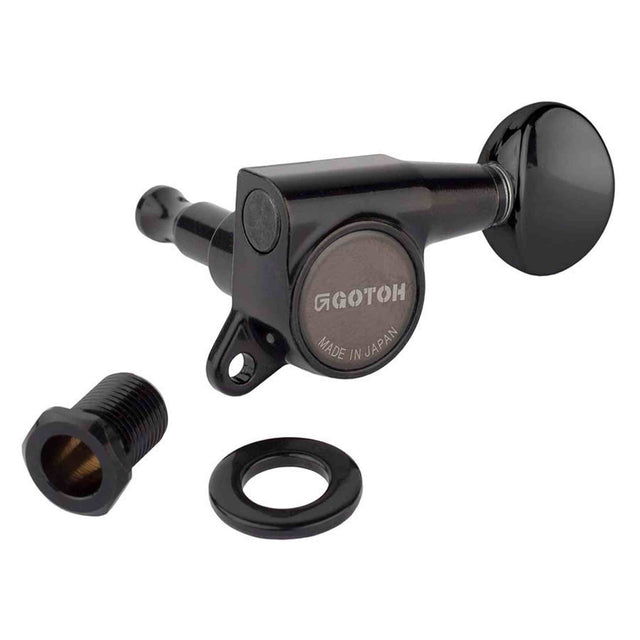 Gotoh GTH13815 SG381 stemmechanieken met 05 knoppen, 3L3R, cosmo zwart