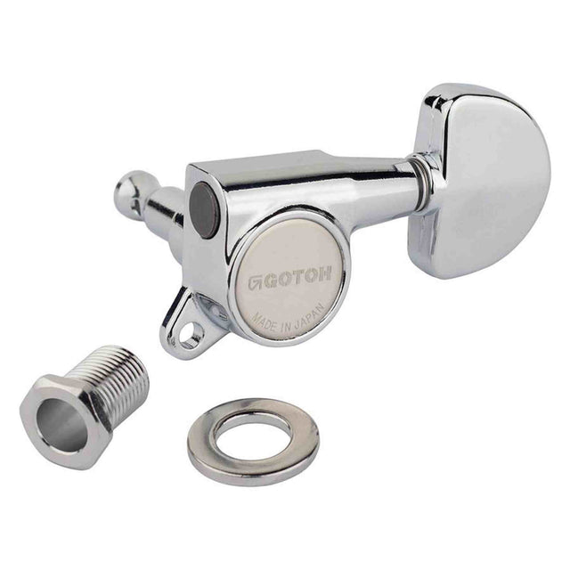 Gotoh GTH13863 SG381 stemmechanieken met AB20 knoppen, 3L3R, chroom