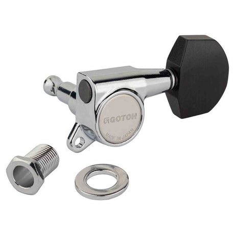 Gotoh GTH13875 SG381 stemmechanieken met EN01 knoppen, 3L3R, chroom