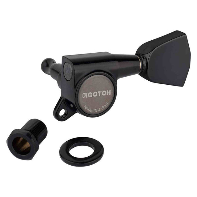 Gotoh GTH13974 SG381 stemmechanieken met Magnum Lock and 04 knoppen, 3L3R, zwart