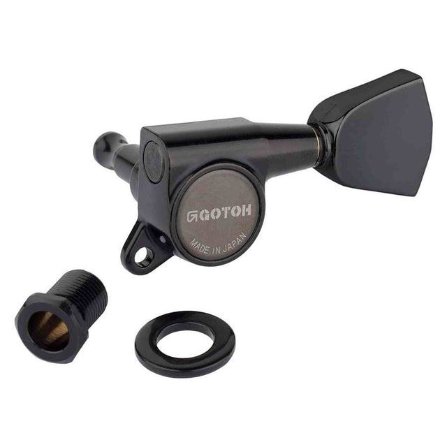 Gotoh GTH13975 SG381 stemmechanieken met Magnum Lock and 04 knoppen, 3L3R, cosmo zwart