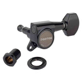 Gotoh GTH14000 SG381 stemmechanieken met Magnum Lock and 07 knoppen, 3L3R, cosmo zwart