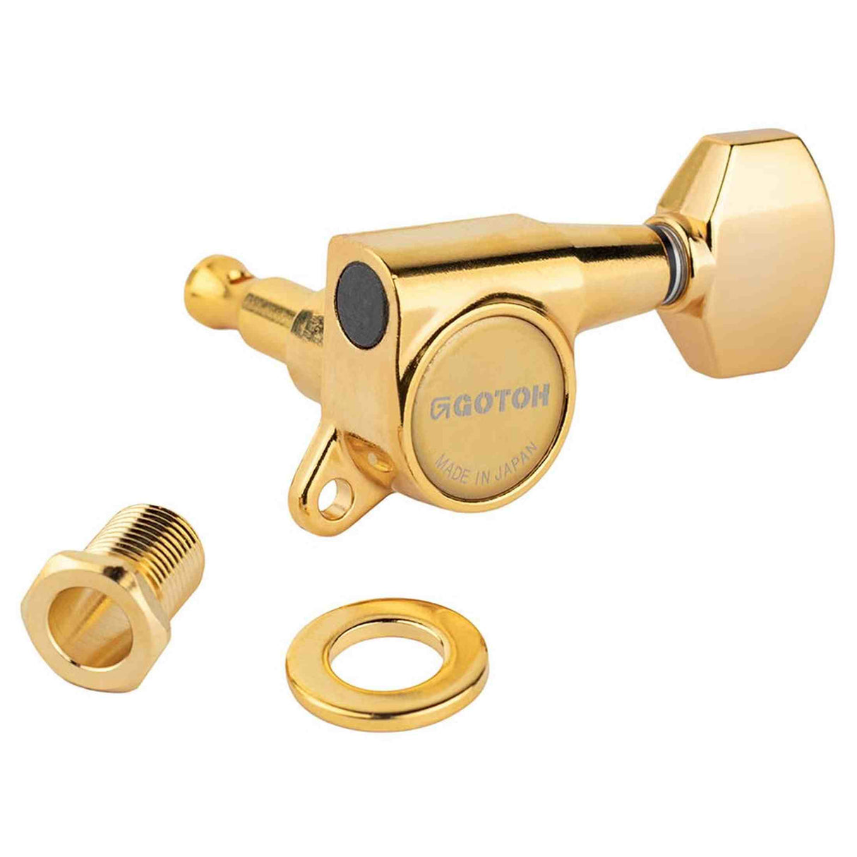 Gotoh GTH14004 SG381 stemmechanieken met Magnum Lock and 07 knoppen, 6L, goud