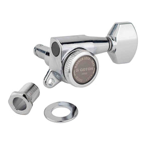Gotoh GTH14088 SG381 stemmechanieken (posts 3xL 3xXL) met Magnum Lock Trad and 07 knoppen, 6L, chroom