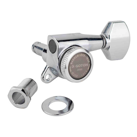 Gotoh GTH14088 SG381 stemmechanieken (posts 3xL 3xXL) met Magnum Lock Trad and 07 knoppen, 6L, chroom