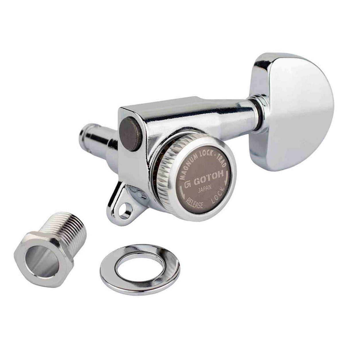 Gotoh GTH14119 SG381 stemmechanieken met Magnum Lock Trad and 20 knoppen, 3L3R, chroom
