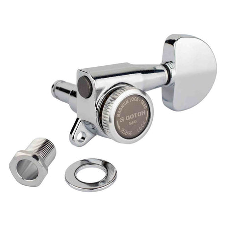 Gotoh GTH14119 SG381 stemmechanieken met Magnum Lock Trad and 20 knoppen, 3L3R, chroom