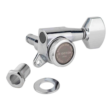 Gotoh GTH15350 SG381 stemmechanieken (posts 6xL) met Magnum Lock Trad and 07 knoppen, 6R, chroom