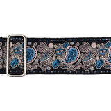 Gaucho GST-196-01 Traditional Series gitaarband – Blauw/Wit