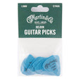 Martin & Co 18A0156 Delrin gitaar plectrums 1.00mm blauw 12 pack