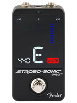 Fender Strobo-Sonic Pro pedaaltuner met strobe display en 3 bypass modes