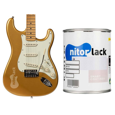 NitorLACK N260802108 Nitrocellulose Lak Aztec Gold – 500 ml Blik