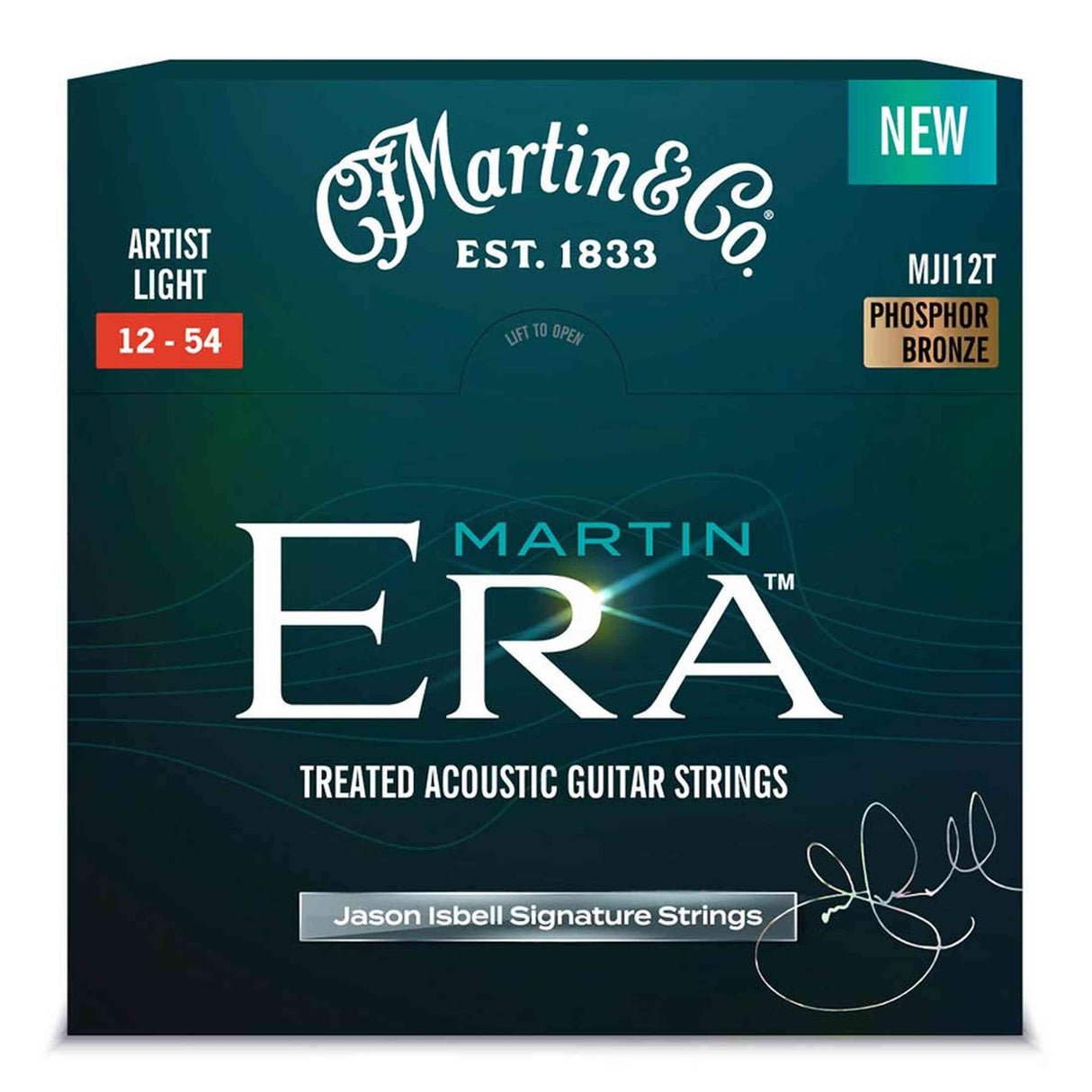 Martin & Co MJI12T Jason Isbell phosphor bronze gitaarsnaren 012-054
