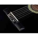 A. Martinez MTC-080/B 4/4 klassieke gitaar zwart met verstelbare truss rod