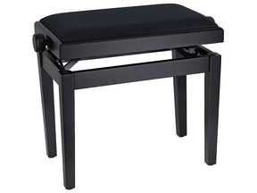 Boston PB10/1520 Pianobank, verstelbaar 48 tot 56 cm, zwart