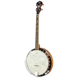 SX BJ504 500 Series Tenor Banjo - 4-snarig, 19 frets