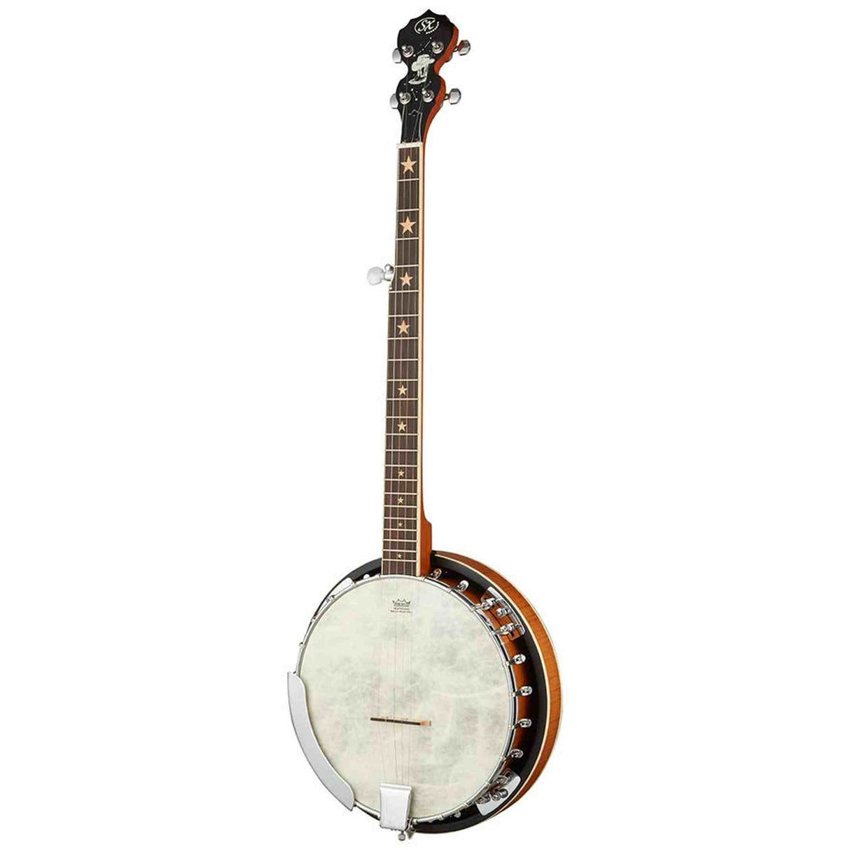 SX BJ505 500 Series Bluegrass Banjo - 5-snarig, 22 frets