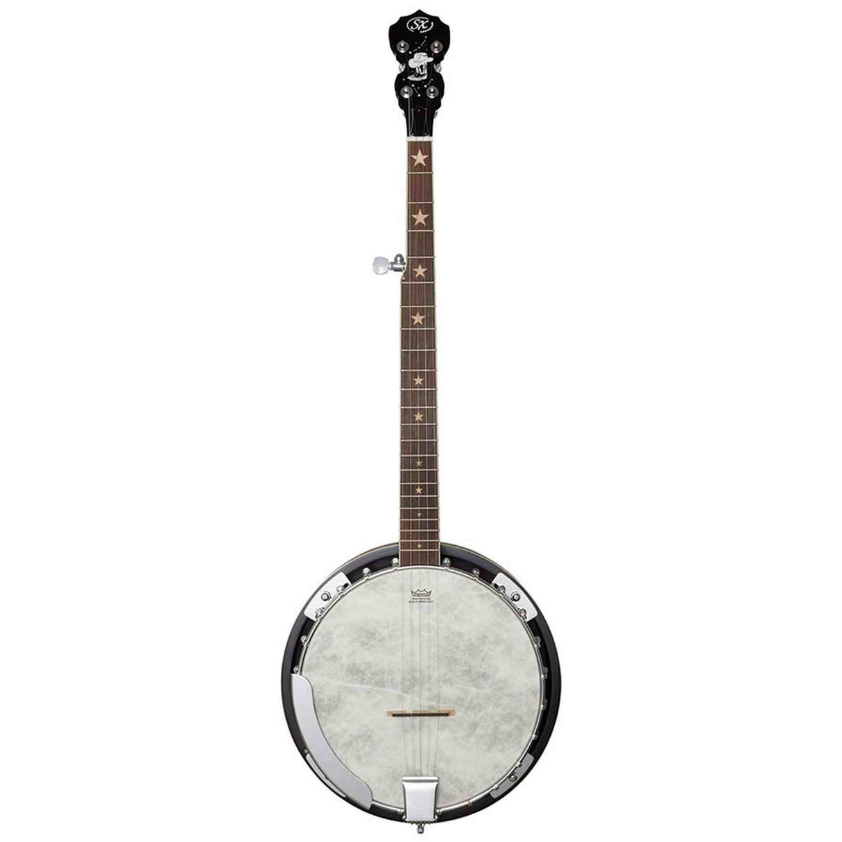 SX BJ555PVS 550 Series Bluegrass Banjo - 5-snarig, Vintage Sunburst