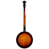 SX BJ555PVS 550 Series Bluegrass Banjo - 5-snarig, Vintage Sunburst