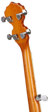 SX BJ565 5-Snarige Bluegrass Banjo 11 Inch Aluminium Rim met Remo Fiberskyn Vel en Gigbag
