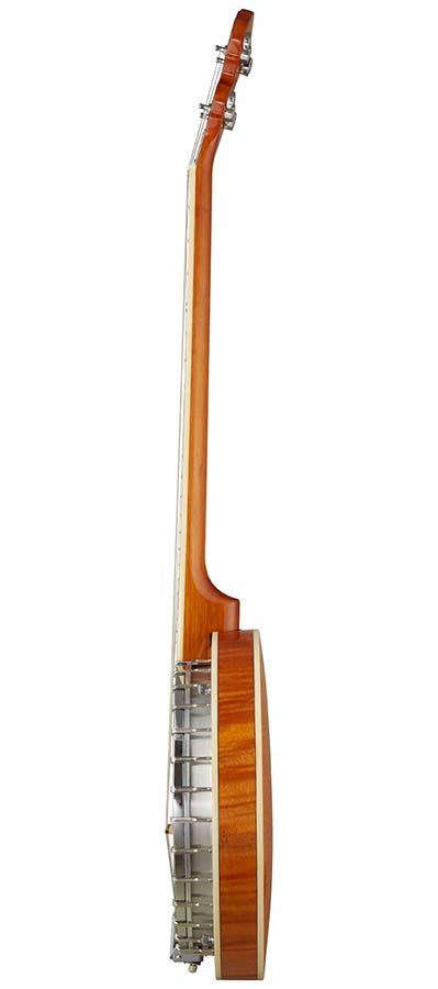 SX BJ565 5-Snarige Bluegrass Banjo 11 Inch Aluminium Rim met Remo Fiberskyn Vel en Gigbag