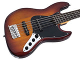 Sire V3N 5/TS Marcus Miller 5-snarige Actieve Jazz Bas Tobacco Sunburst met 2-Bands Preamp