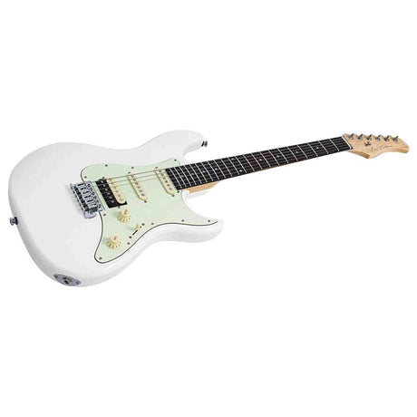 Sire S1 ST-Style Elektrische Gitaar Antique White + NUX Mighty-8 MK2 Versterker