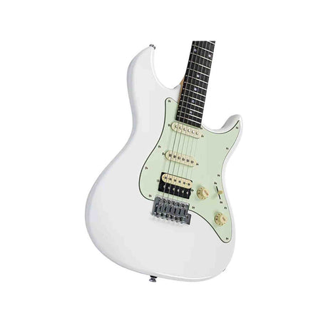 Sire S1 ST-Style Elektrische Gitaar Antique White + NUX Mighty-8 MK2 Versterker