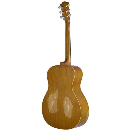 Bromo BAR2R Rocky Mountain Series all solid grand auditorium gitaar, solid spruce top, solid mahogany body, satin relic, heavy duty tas