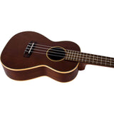 Flight MUC-2 Solid Mahogany Concert Ukulele met Solid Mahogany Body, Gotoh Friction Tuners en Aquila Super Nylgut Snaren
