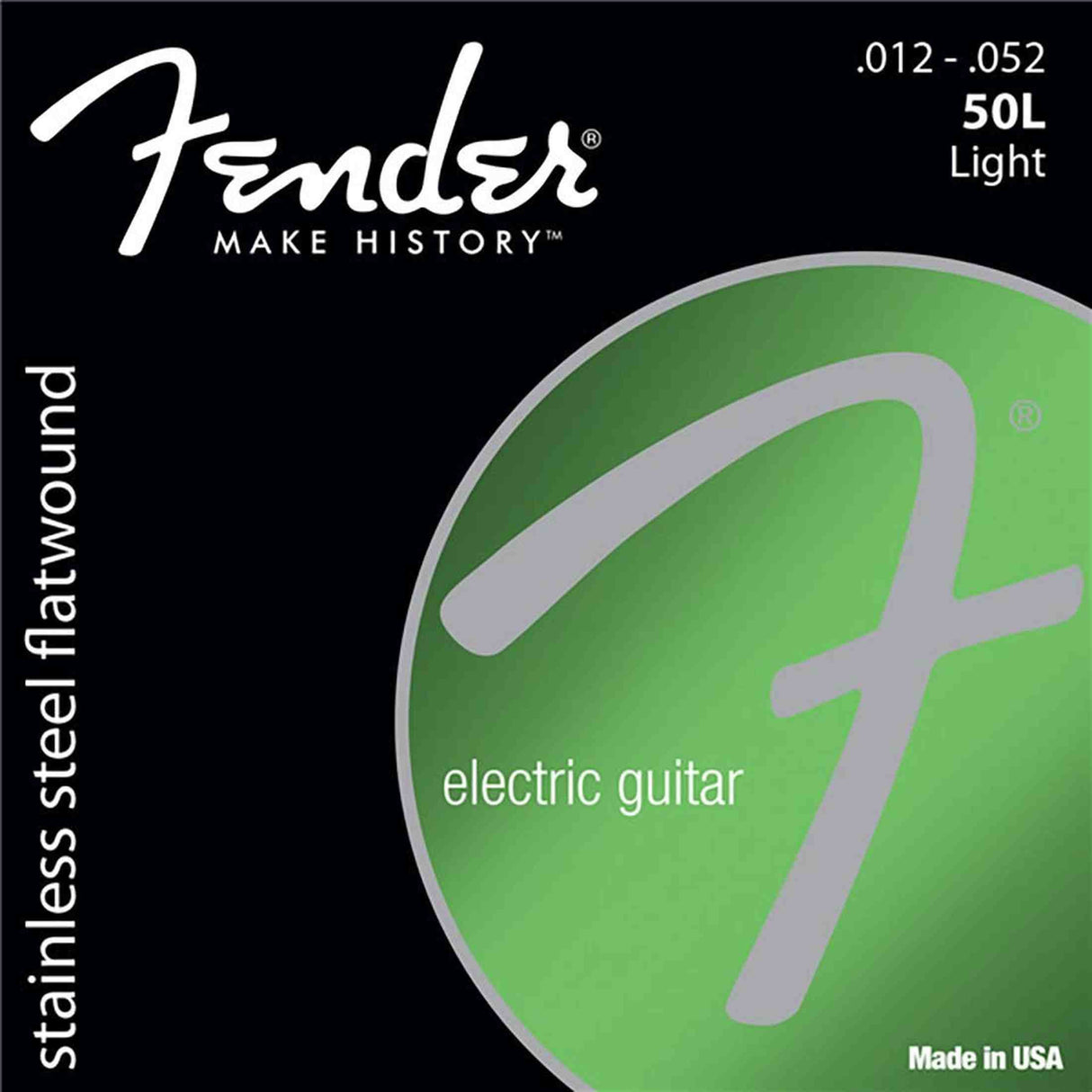 Fender SuperSonic 50L Elektrische Gitaar Snaren Stainless Steel Flatwound Medium 012-052
