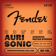 Fender 60-12L AuriSonic Akoestische Gitaar Snaren Phosphor Bronze 12-String Light 010-048